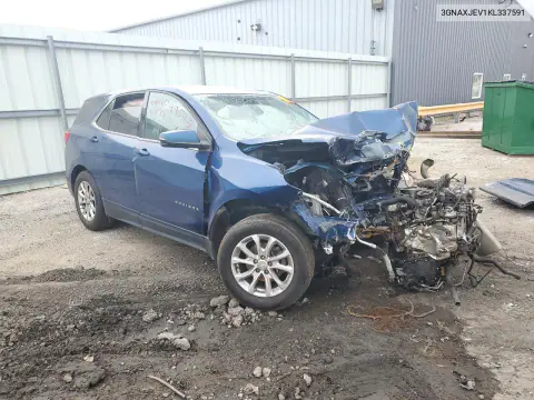 2019 Chevrolet Equinox Lt VIN 3GNAXJEV1KL337591 фото 4