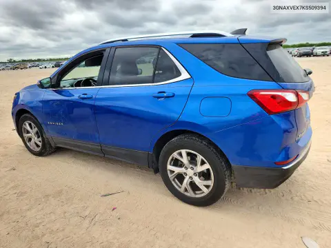 2019 Chevrolet Equinox Lt VIN 3GNAXVEX7KS509394 фото 2
