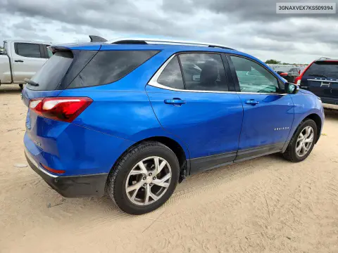2019 Chevrolet Equinox Lt VIN 3GNAXVEX7KS509394 фото 3