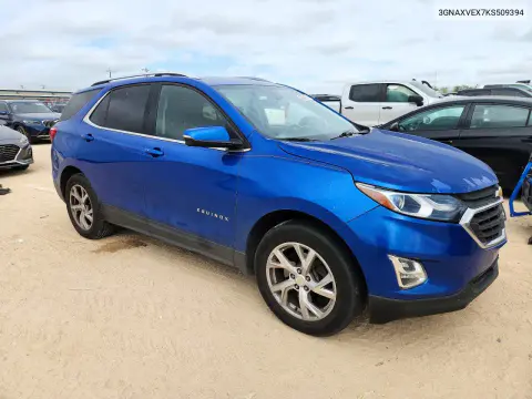2019 Chevrolet Equinox Lt VIN 3GNAXVEX7KS509394 фото 4