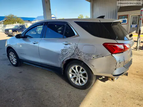 2019 Chevrolet Equinox Lt VIN 2GNAXKEV2K6165839 фото 2