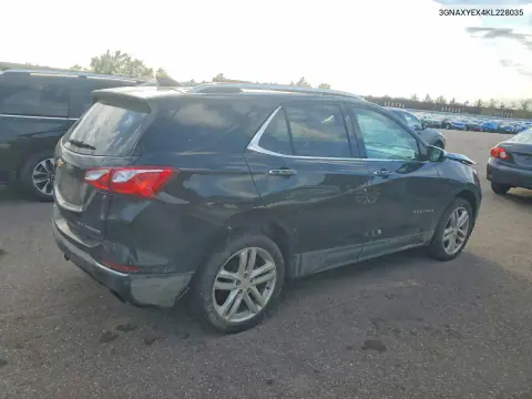 2019 Chevrolet Equinox Premier VIN 3GNAXYEX4KL228035 фото 3