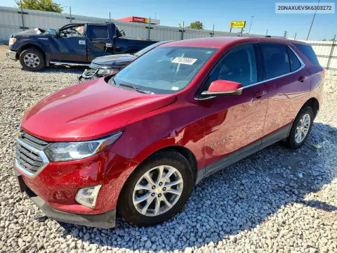 2019 Chevrolet Equinox Lt VIN 2GNAXUEV5K6303272 фото 1