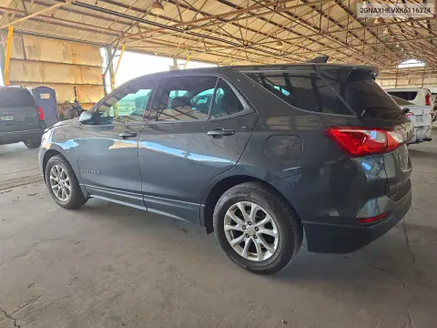 2019 Chevrolet Equinox Ls VIN 2GNAXHEVXK6116374 фото 2