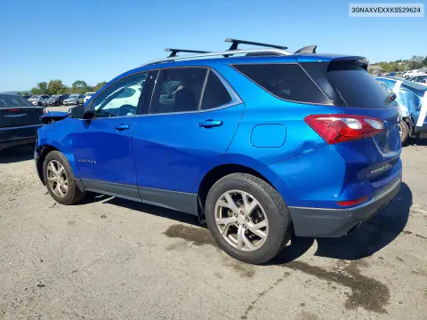 2019 Chevrolet Equinox Lt VIN 3GNAXVEXXKS529624 фото 2