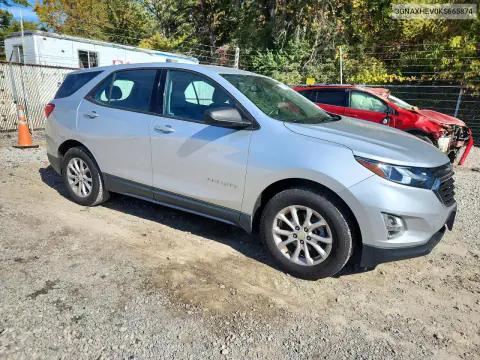 2019 Chevrolet Equinox Ls VIN 3GNAXHEV0KS665874 фото 4