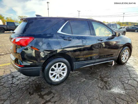 2019 Chevrolet Equinox Lt VIN 3GNAXJEV5KL364146 фото 3