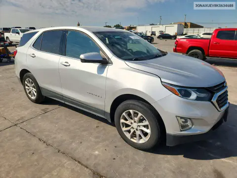 2019 Chevrolet Equinox Lt VIN 3GNAXUEV8KS634688 фото 4