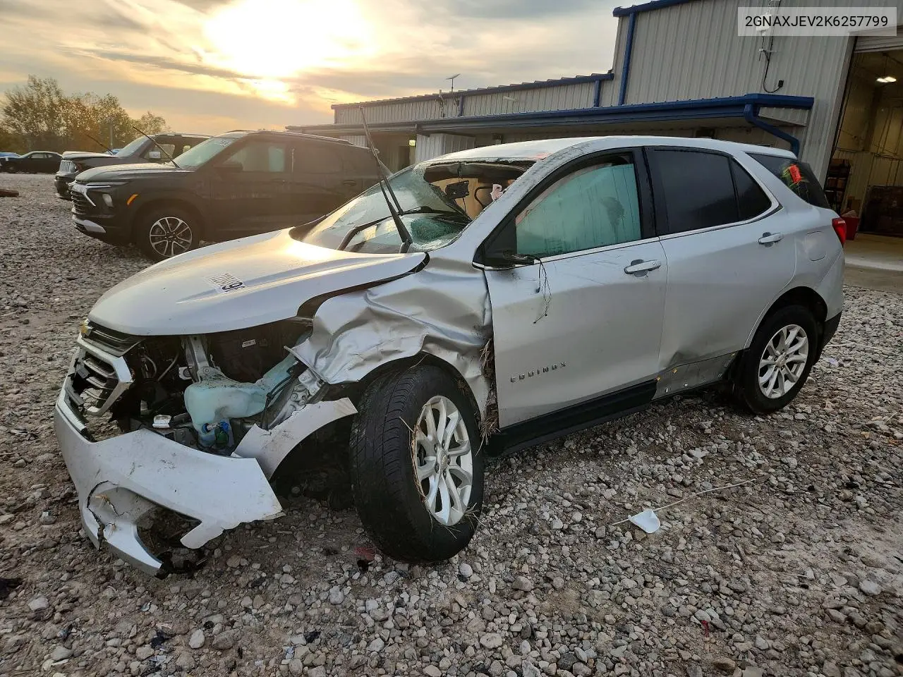 2019 Chevrolet Equinox Lt VIN 2GNAXJEV2K6257799 фото 1