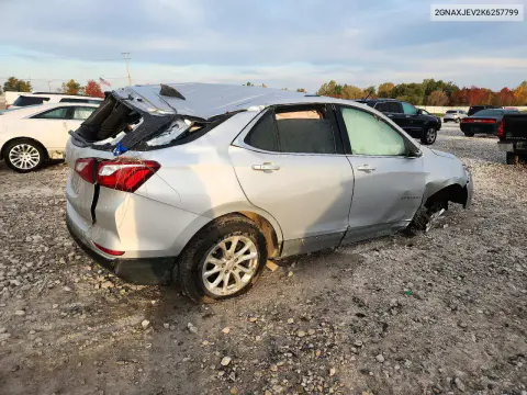 2019 Chevrolet Equinox Lt VIN 2GNAXJEV2K6257799 фото 3