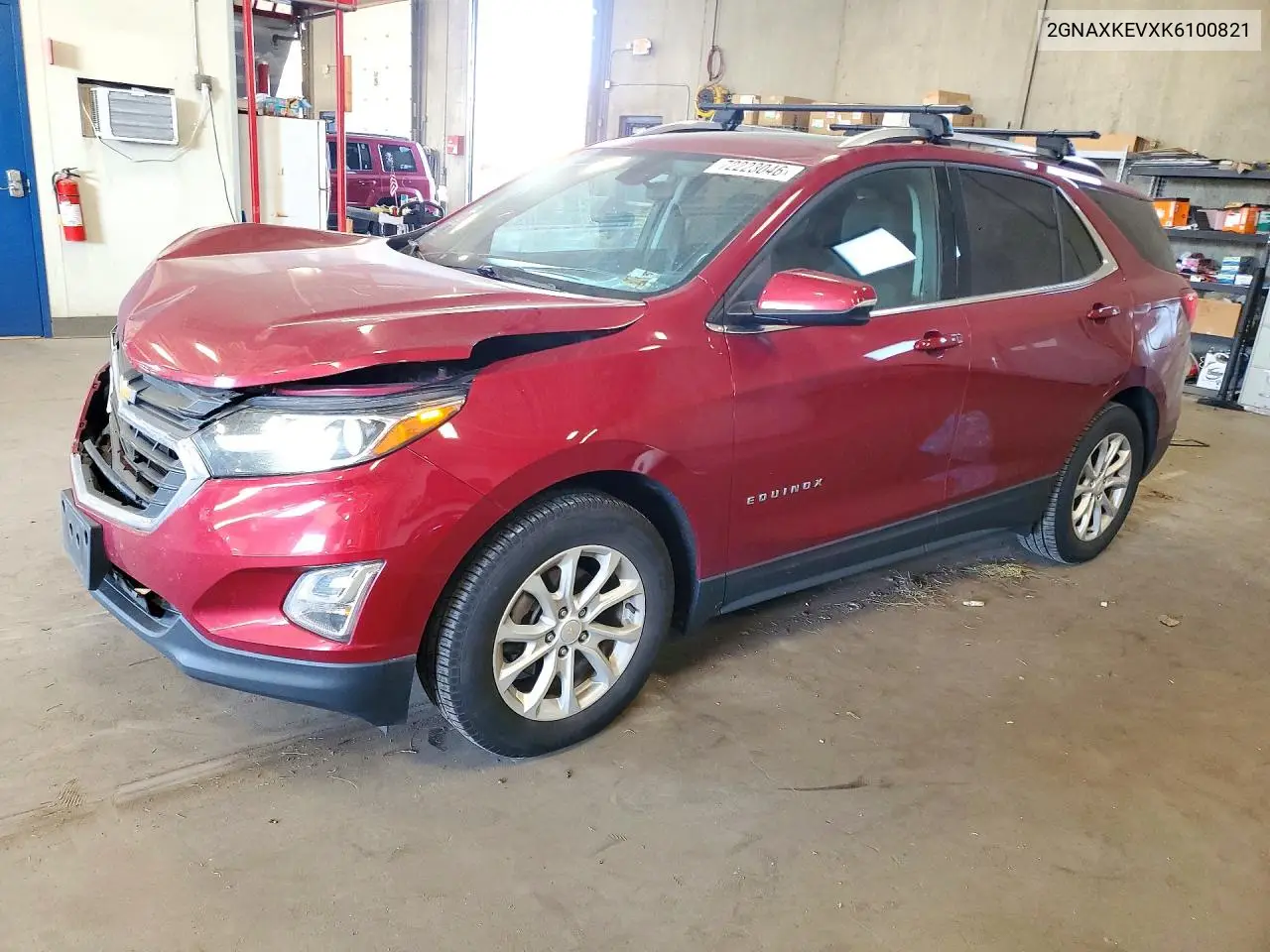 2019 Chevrolet Equinox Lt VIN 2GNAXKEVXK6100821 фото 1