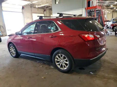 2019 Chevrolet Equinox Lt VIN 2GNAXKEVXK6100821 фото 2
