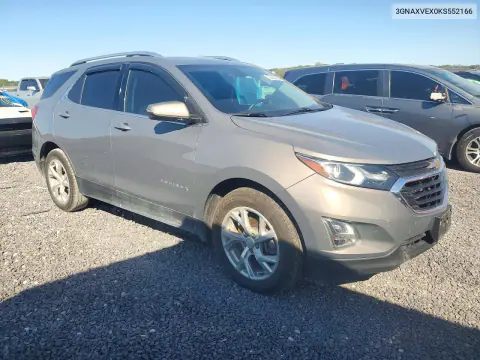 2019 Chevrolet Equinox Lt VIN 3GNAXVEX0KS552166 фото 4