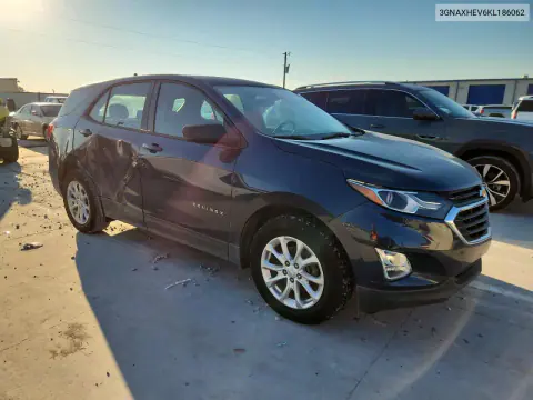2019 Chevrolet Equinox Ls VIN 3GNAXHEV6KL186062 фото 4