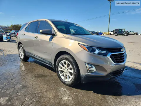 2019 Chevrolet Equinox Lt VIN 3GNAXKEV4KS564673 фото 4