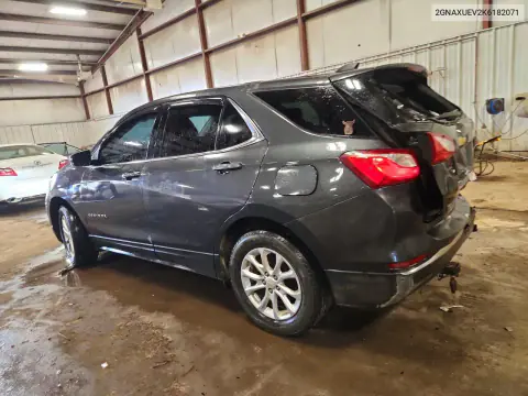 2019 Chevrolet Equinox Lt VIN 2GNAXUEV2K6182071 фото 2