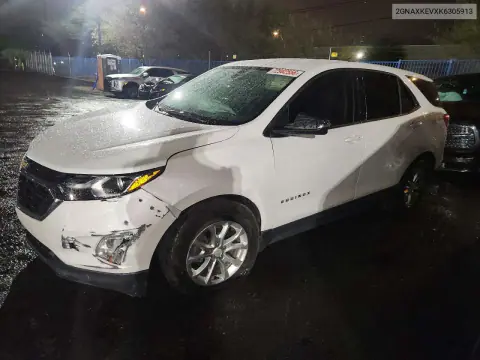 2GNAXKEVXK6305913 — 2019 Chevrolet Equinox, Сторона, фото до ремонта