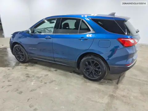 2GNAXKEV2L6155314 — 2020 Chevrolet Equinox, фото 2 с аукциона Copart 15.10.2026, Передняя часть