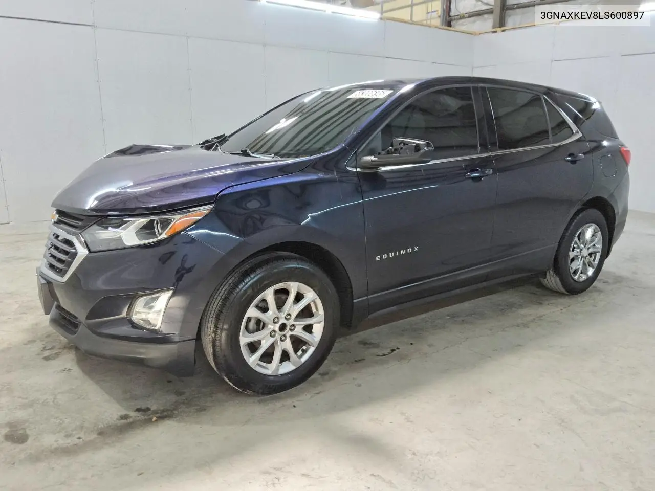 2020 Chevrolet Equinox Lt VIN 3GNAXKEV8LS600897 фото 1