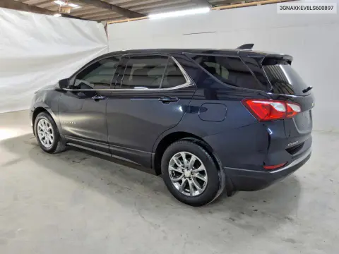 2020 Chevrolet Equinox Lt VIN 3GNAXKEV8LS600897 фото 2