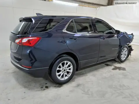 2020 Chevrolet Equinox Lt VIN 3GNAXKEV8LS600897 фото 3