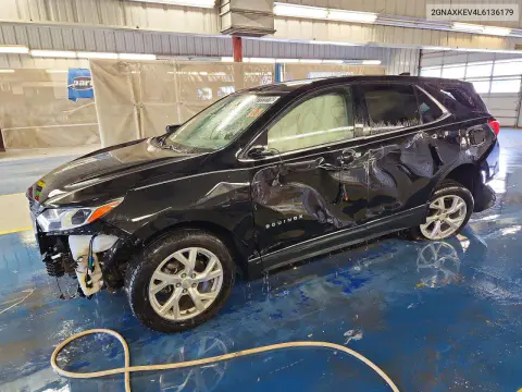 2GNAXKEV4L6136179 — 2020 Chevrolet Equinox, Передняя часть, фото до ремонта