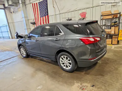 2020 Chevrolet Equinox Lt VIN 2GNAXKEV3L6205721 фото 2