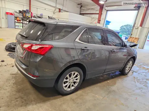 2020 Chevrolet Equinox Lt VIN 2GNAXKEV3L6205721 фото 3