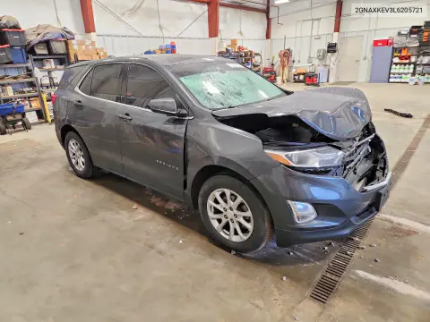 2020 Chevrolet Equinox Lt VIN 2GNAXKEV3L6205721 фото 4