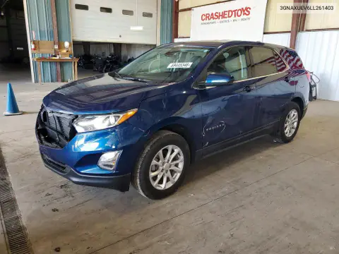 2020 Chevrolet Equinox Lt VIN 3GNAXUEV6LL261403 фото 1