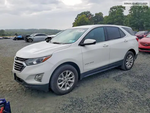 2020 Chevrolet Equinox Lt VIN 3GNAXJEV4LS524959 фото 1