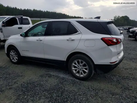 2020 Chevrolet Equinox Lt VIN 3GNAXJEV4LS524959 фото 2