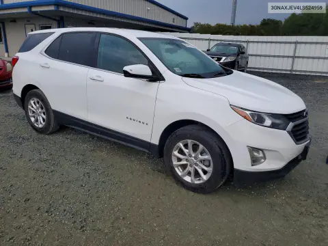 2020 Chevrolet Equinox Lt VIN 3GNAXJEV4LS524959 фото 4