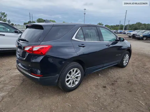 2020 Chevrolet Equinox Lt VIN 2GNAXJEV8L6223609 фото 3