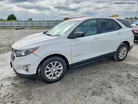 3GNAXHEV9LS525601 — 2020 Chevrolet Equinox, Задняя часть, фото до ремонта
