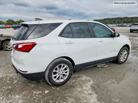 2020 Chevrolet Equinox Ls VIN 3GNAXHEV9LS525601 фото 3
