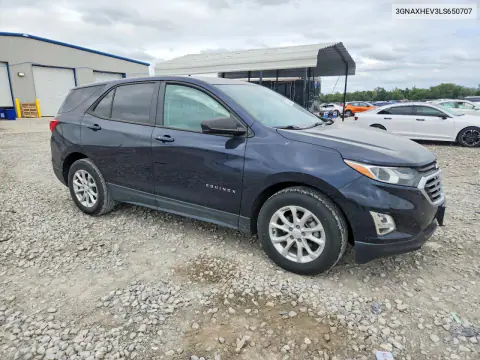 2020 Chevrolet Equinox Ls VIN 3GNAXHEV3LS650707 фото 4