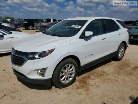 2GNAXJEV7L6196239 — 2020 Chevrolet Equinox, Механические повреждения, фото до ремонта