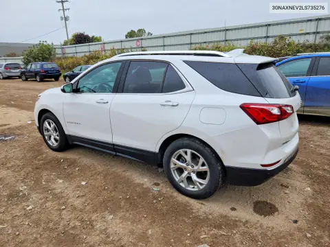 2020 Chevrolet Equinox Premier VIN 3GNAXNEV2LS735276 фото 2