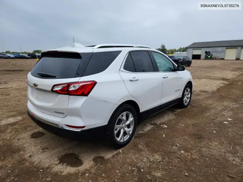 2020 Chevrolet Equinox Premier VIN 3GNAXNEV2LS735276 фото 3