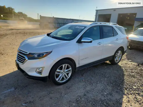 3GNAXYEX8LS610902 — 2020 Chevrolet Equinox, Передняя часть, фото до ремонта