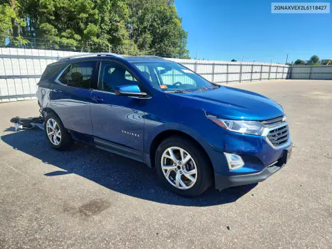 2GNAXVEX2L6118427 — 2020 Chevrolet Equinox, фото 4 с аукциона Copart, Задняя часть