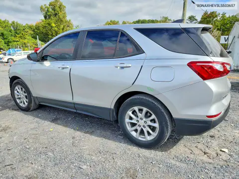 2020 Chevrolet Equinox Ls VIN 3GNAXHEV3LS503657 фото 2