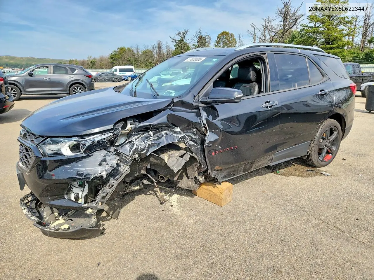 2020 Chevrolet Equinox Premier VIN 2GNAXYEX5L6223447 фото 1