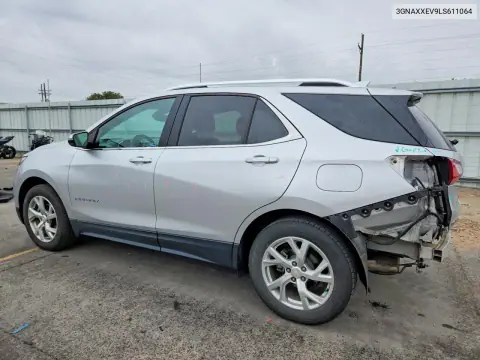 2020 Chevrolet Equinox Premier VIN 3GNAXXEV9LS611064 фото 2