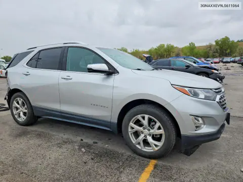 2020 Chevrolet Equinox Premier VIN 3GNAXXEV9LS611064 фото 4