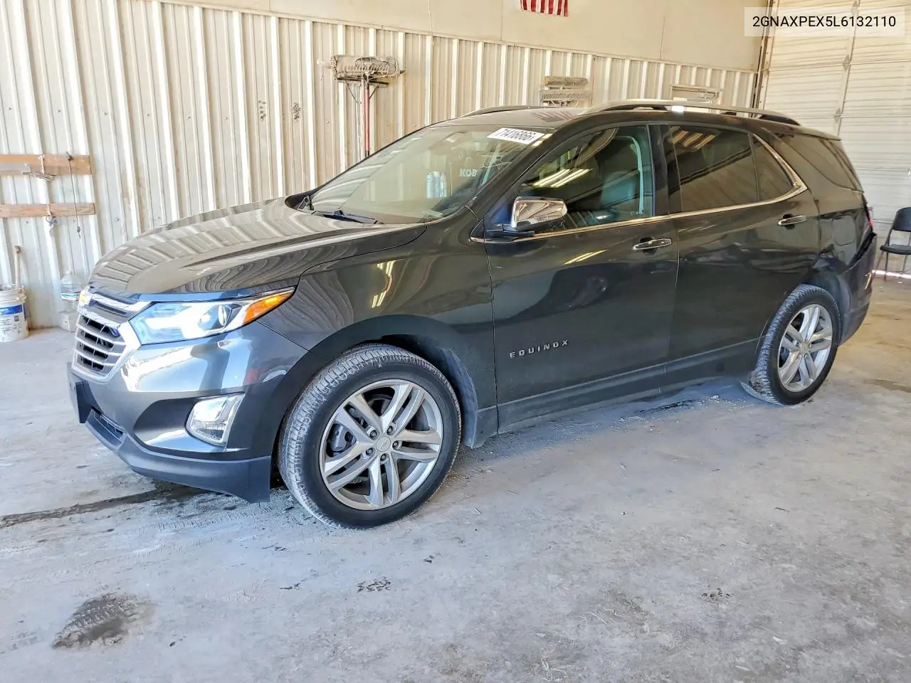 2020 Chevrolet Equinox VIN 2GNAXPEX5L6132110 фото 1
