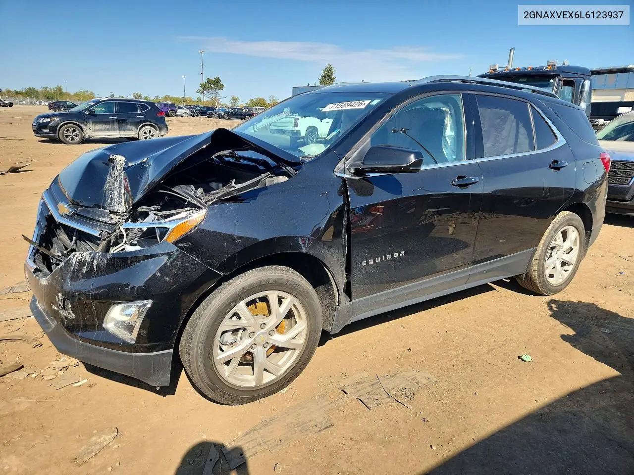 2020 Chevrolet Equinox Lt VIN 2GNAXVEX6L6123937 фото 1