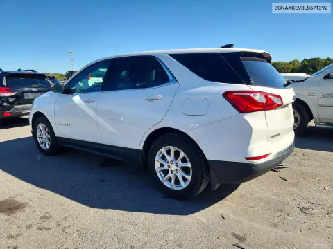 2020 Chevrolet Equinox Lt VIN 3GNAXKEV3LS671392 фото 2