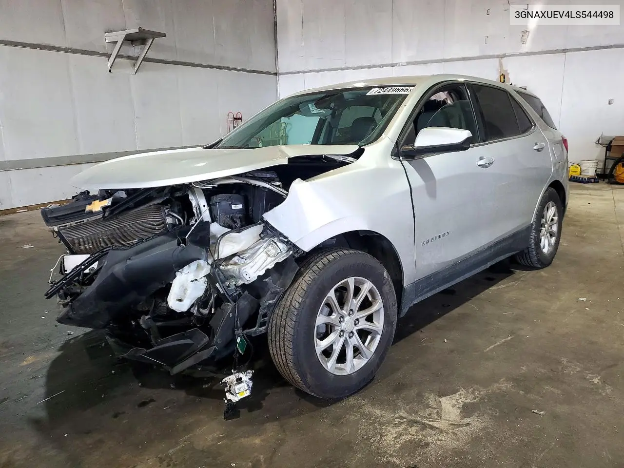 2020 Chevrolet Equinox Lt VIN 3GNAXUEV4LS544498 фото 1